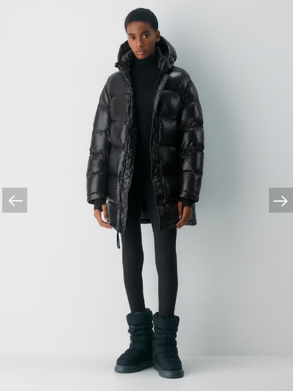 Aritzia Super Puff Mid - Hi-Gloss Fabric from France XS / Small / Medium